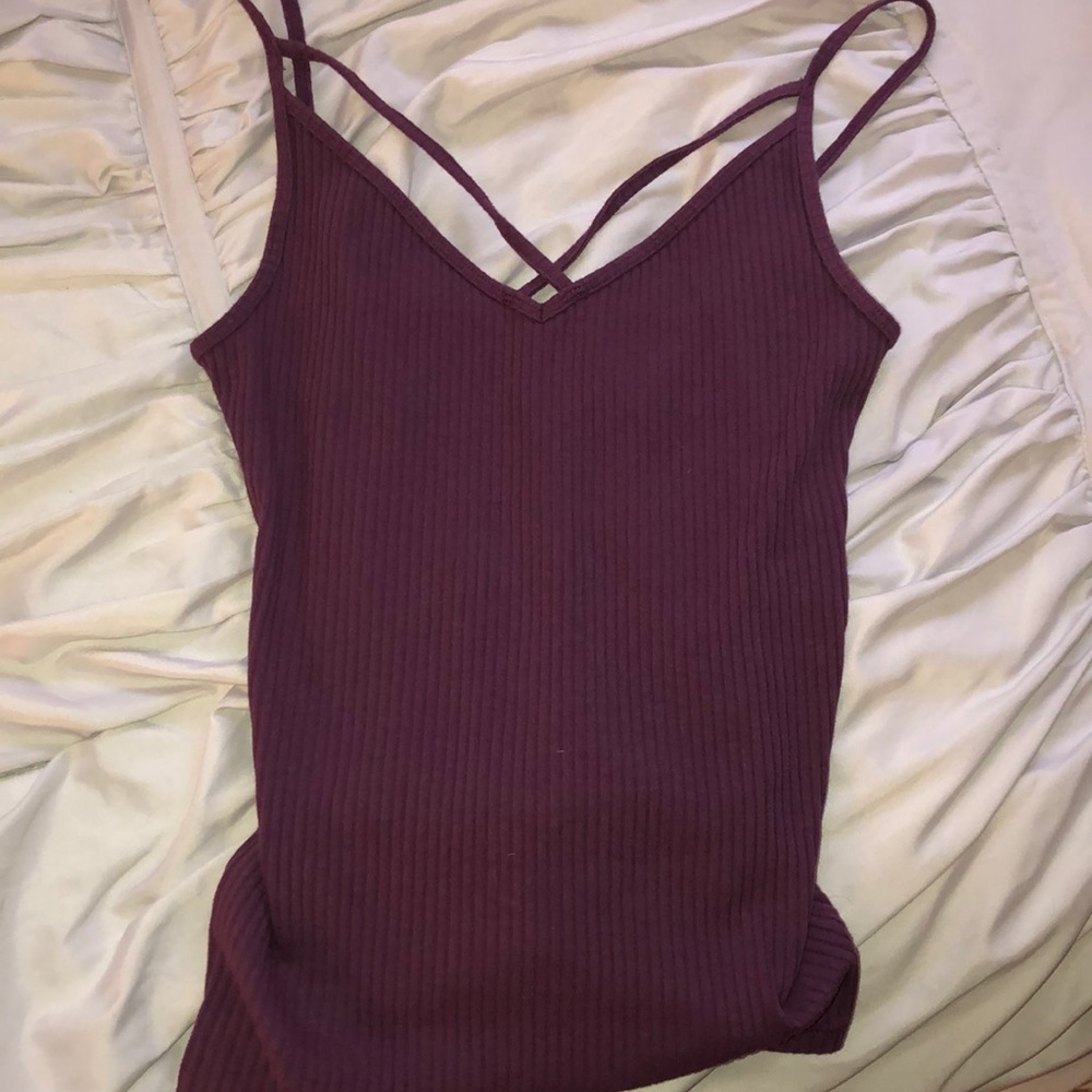 Hollister ribbed tank